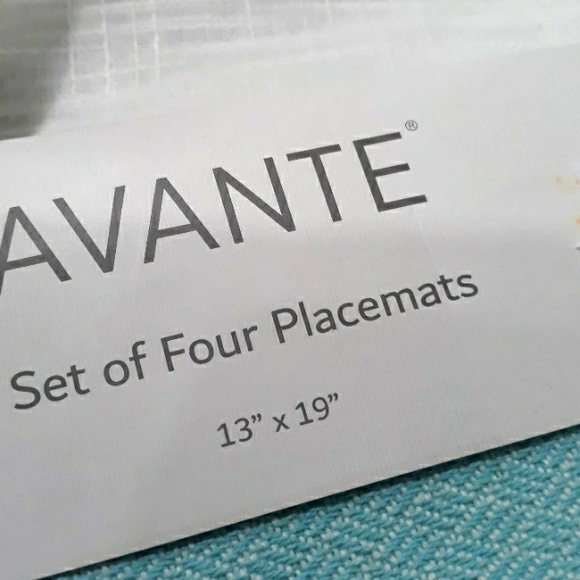 Blue Placemats Set of Four - Picture 4 of 5